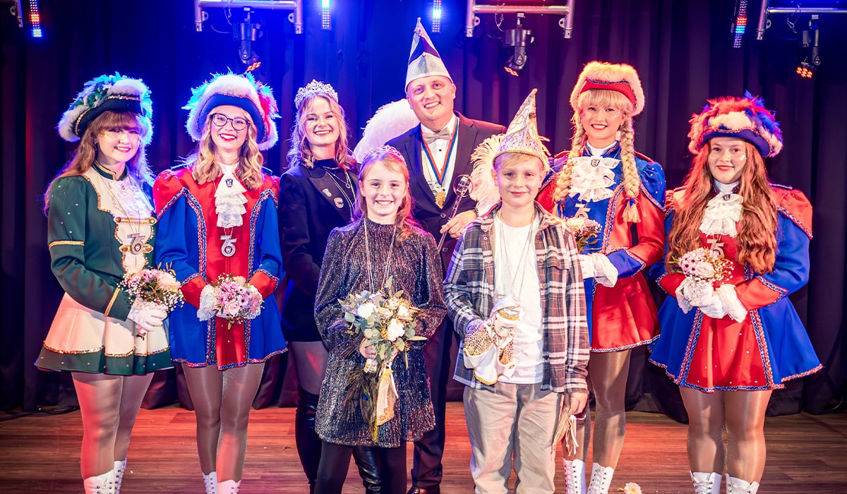 Foto vom Prinzenpaar & Ehrendamen